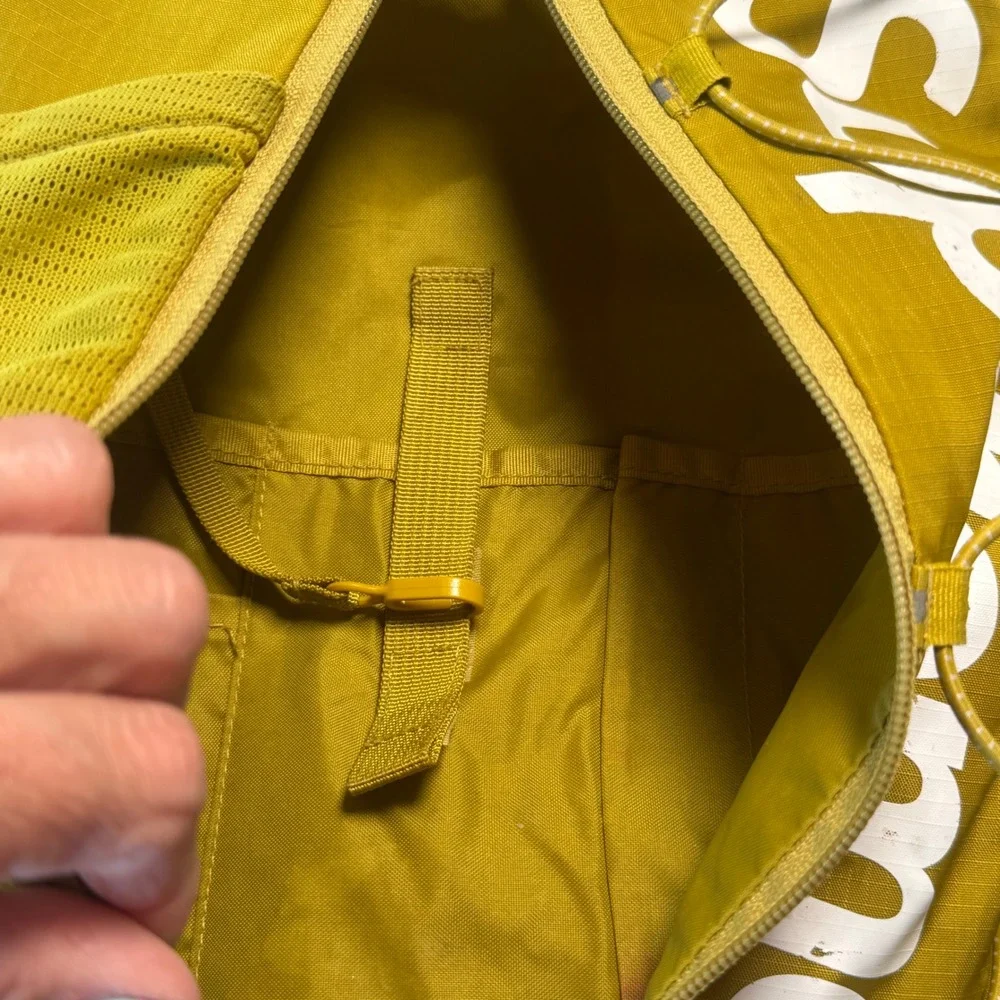Supreme SS17 Backpack Cordura Ripstop Acid Green Bungee Streetwear 20L